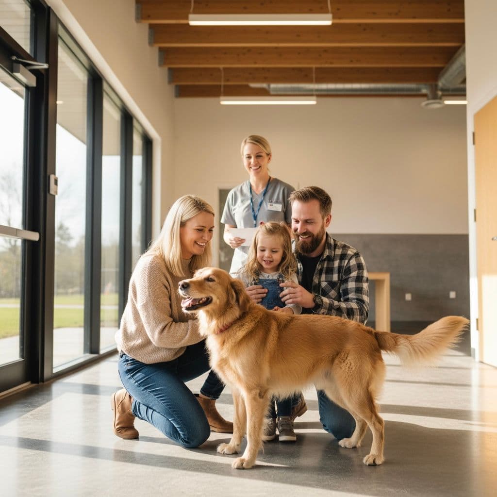 Sow with piglets resting in straw
